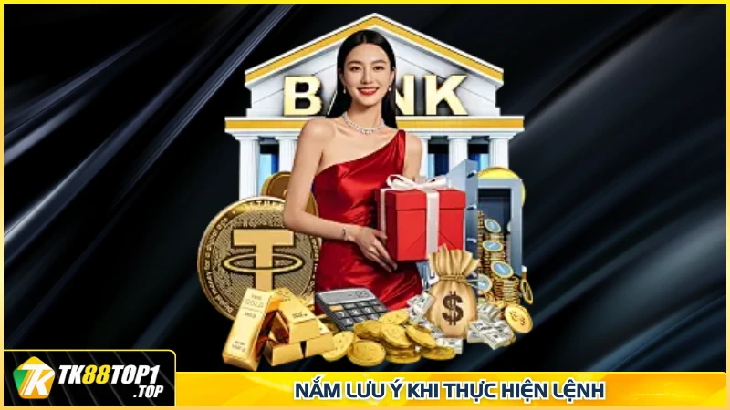 Nắm lưu ý khi thực hiện lệnh